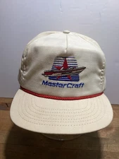 Vintage Rare Mastercraft SnapBack Trucker Hat/ Made In The USA/Robbys Sportswear