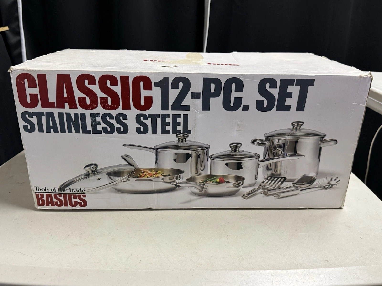 Tools of the Trade 12 Pcs Stainless Steel Cookware Set - New Open Box!!
Opens in a new window or tab