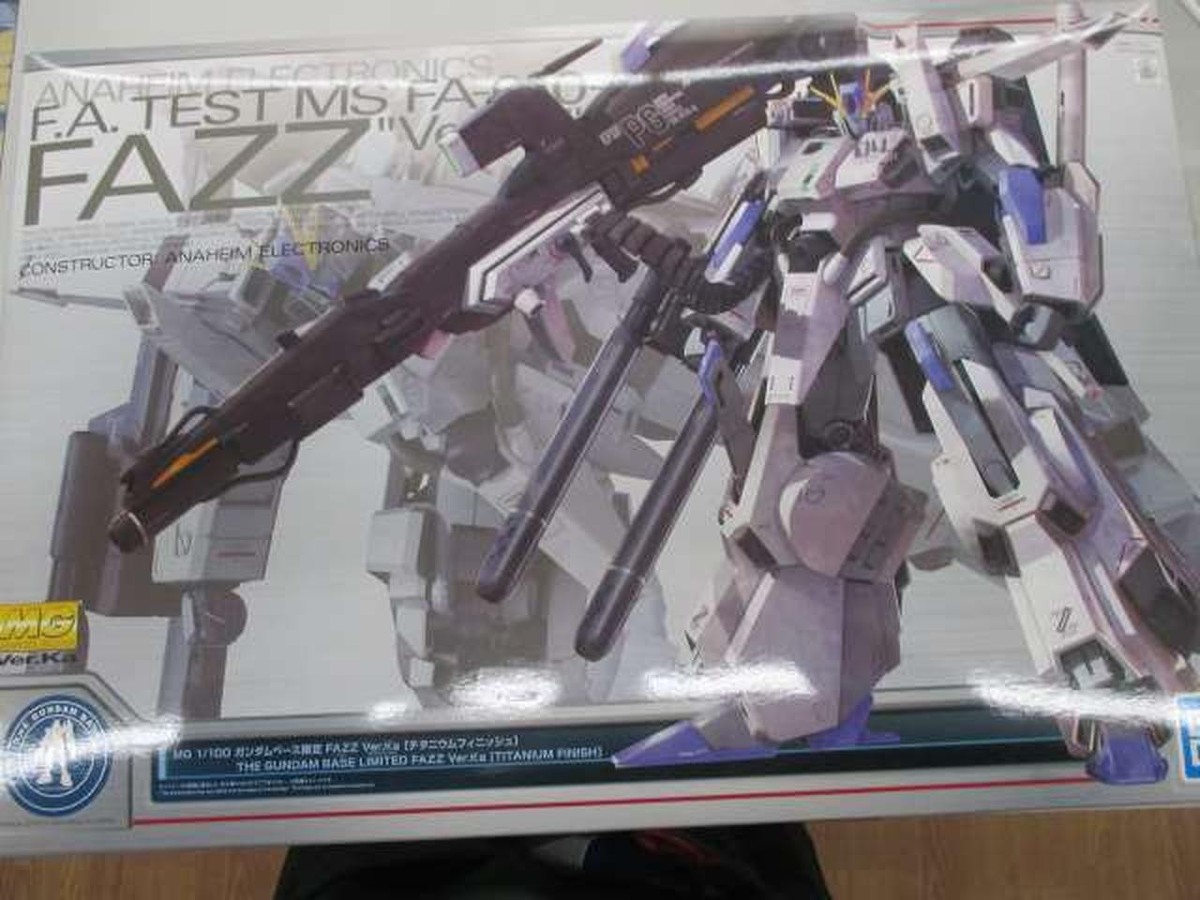 MG FA 010A FAZZ VER.KA Titanium Finish BANDAI | eBay