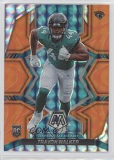 2022 Panini Mosaic Rookies Reactive Orange Mosaic Prizm Travon Walker #333 1hn2