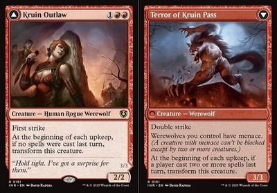 4x Kruin Outlaw // Terror of Kruin Pass MTG - Innistrad Remastered - NM-Mint