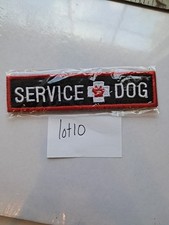 service dog vest patches