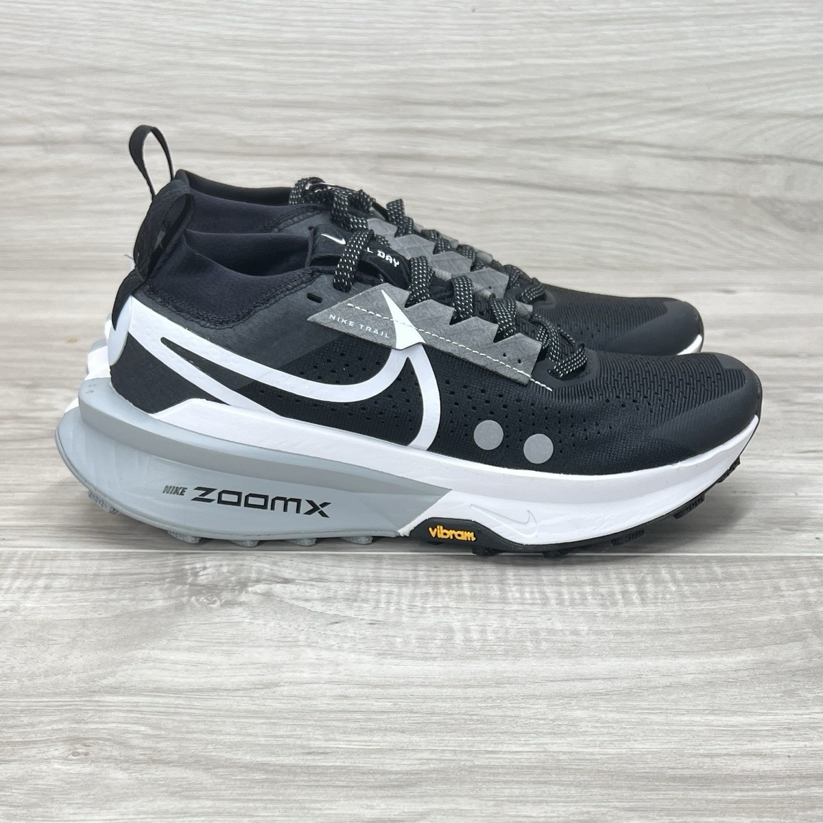 Nike ZoomX Zegama 2 Black Wolf Grey FD5191-001 Women's Size 8.5 | eBay