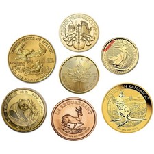 Random Year - 1/4 oz Gold Coin - Varied Condition - Any Mint 4411.00 per troy oz
