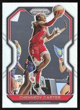 2021 Panini Prizm WNBA Prizms Silver Chennedy Carter #49 Atlanta Dream