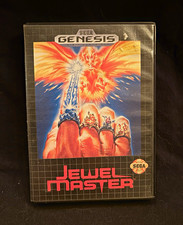 SEGA Jewel Master Sega Genesis (1991) Action Adventure CIB Box Manual Cartridge