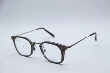 NEW GOLD & WOOD BORA 01.02 BROWN GUNMETAL AUTHENTIC FRAMES EYEGLASSES 47-21