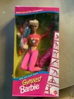 Vintage 1993 Mattel Bend & Move Body Gymnast Barbie Doll #12127