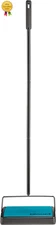 Bissell Easy Sweep Compact Carpet & Floor Sweeper, 2484A, Teal