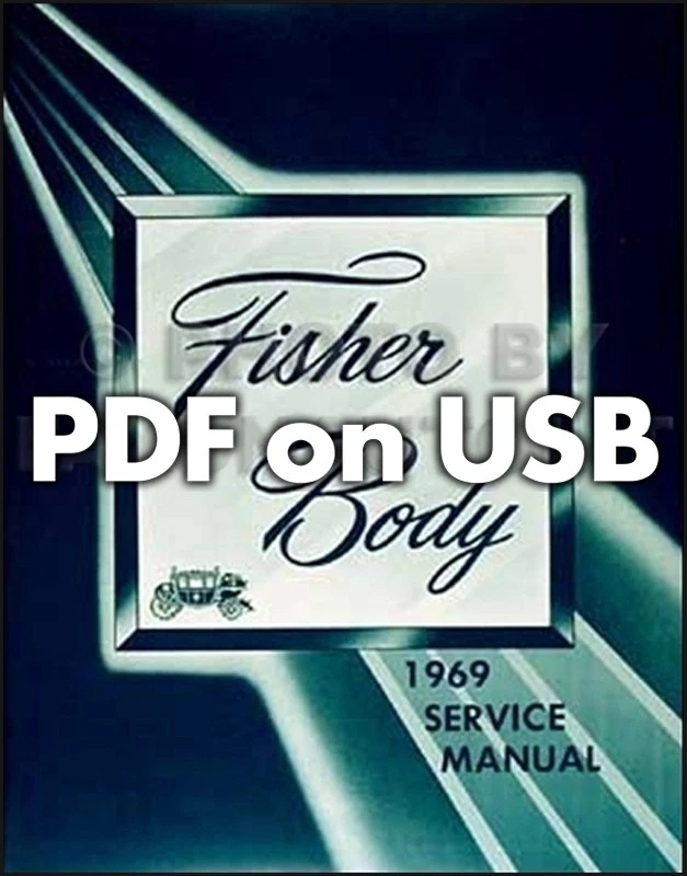 Buick 1969 taller de reparación manual y servicio de carrocería PDF en USB  Foto 3 de 4