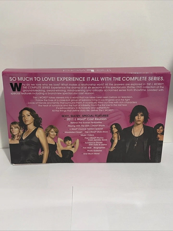 The L Word Complete Series DVD Set 2004-2011 Seasons With Slipcover - Immagine 3 di 4