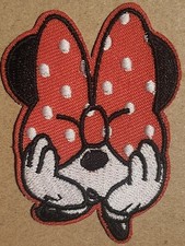 Minnie Mouse Disney embroidered Iron on patch