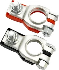 Battery Terminal Connectors Set of 2 Positive and Negative Replacement Univer