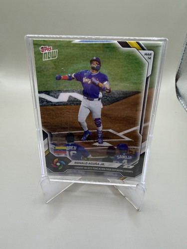 2026 Topps Now World Baseball Classic #WB33 Ronald Acuña Jr. | Basebal