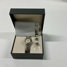 Gucci Two-Tone Quartz Analog Dress Watch White Dial Metal Band Box Papers