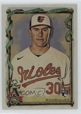 2023 Topps Allen & Ginter Hot Box Silver Portrait Grayson Rodriguez #275 11qd