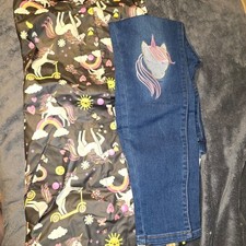 FabKids raincoat and jeans unicorn