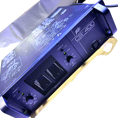 #ad Peavey CS 400 Stereo Power Amplifier Tested Working 10926 $159.95