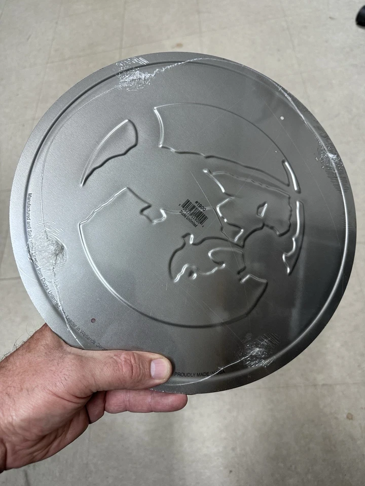 Ducks Unlimited Sign Hunting Tin Metal Wall Bar Garage Man Cave Decor  12'' - Image 4 of 4