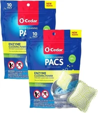 O-Cedar O-Cedar Floor Cleaning Pacs Citrus Scent 10ct (2-Pack)