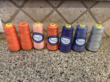 Vintage Thread Art Embroidery Thread Spools N...