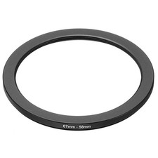 67mm-58mm Metal Step Down Ring Camera Lens Filter Adapter Ring Aluminum Filter