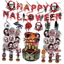 Bloody Halloween Party Decorations Set - Horror Hallows Eve Party - 38 PCS