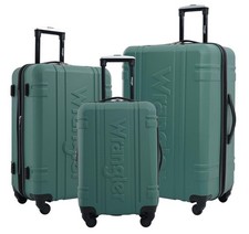 Wrangler Astral Travel Luggage, Sage Brush, 3 Piece Set