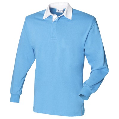 Front Row Herren Polo-Shirt, Langarm (RW478)