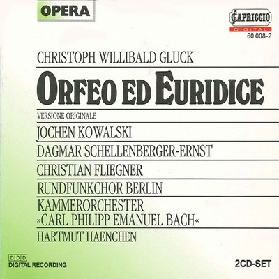 HARTMUT HAENCHEN - Gluck - Orfeo Ed Euridice - Opera Box Set CD