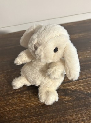 Bukowski Swedish 5.5  Mini Cream Bunny Rabbit Beanbag Stuffed Animal Toy