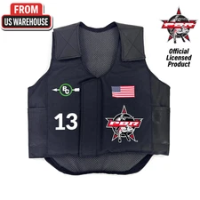 Big Country Toys Rodeo Youth Costume Bull Riding Vest Size - Boys Medium
