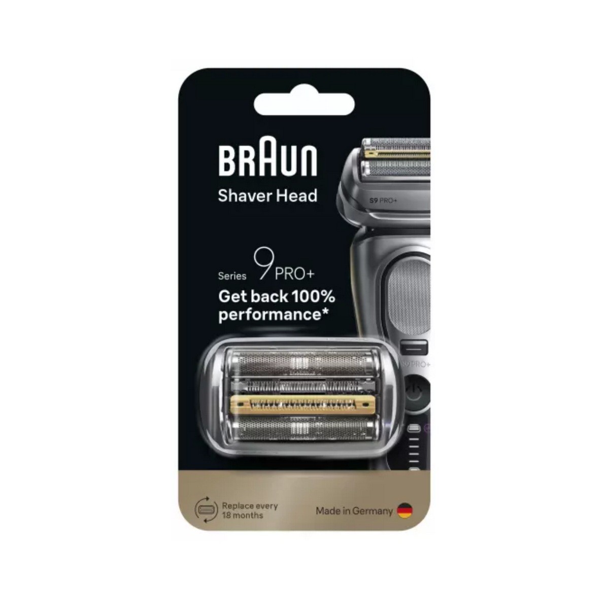 Grille et bloc de coupe Braun Série 9 96M accessoire rasoir homme