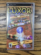 Luxor: The Wrath of Set (Sony PSP, 2006) MANUAL INCLUDED 
