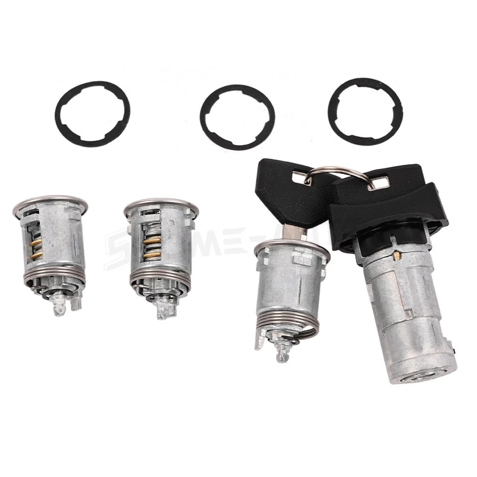 For 1991-1995 Jeep Cherokee Ignition Switch Cylinder & Door Lock Set - Image 4 of 4