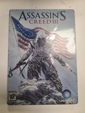 Assassin's Creed III Steelbok Case No Game FREE SHIPPING