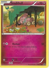 68/124 Snubbull Common: Pokemon Trading Card Game XY-10 Fates Collide