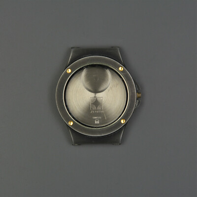 ZENITH watch CASE GEHÄUSE STEEL 48 0020 615 31MM DLC Black