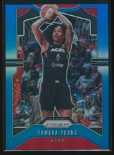 Tamera Young 2020 Panini Prizm WNBA Blue Prizm /149 #73