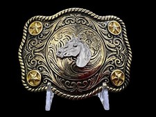 Horse Western Style cowboy belt buckle for men/women hebilla caballo Vaquero