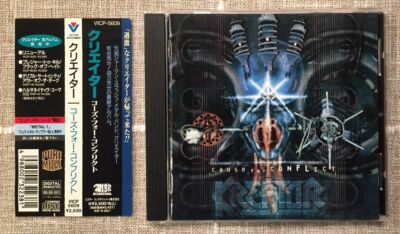 Kreator - Cause For Conflict (Original Japan CD w/OBI) VICP-5609 Destruction