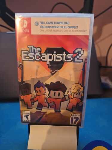 The Escapists 2 Nintendo Switch Team 17 Sealed NEW ***Download NO CARTRIDGE***