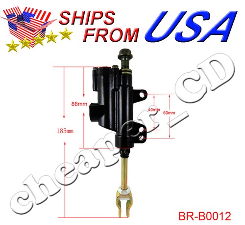 Rear Brake Master Cylinder Pump For Chinese 110cc 125cc 140cc CRF Dirt Pit Bike - Foto 7