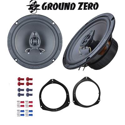 Ground Zero Auto Lautsprecher Boxen 16,5 cm 165mm Koax für Opel Corsa D