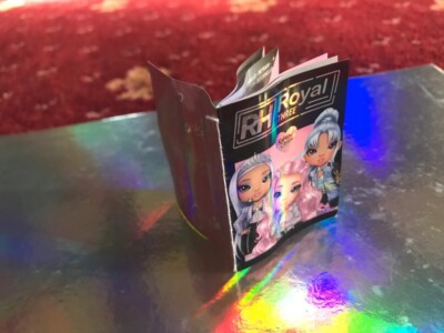 Rainbow High Doll Booklet MGA Rainbow Vision RH Royal Minnie Choi Zubehör
