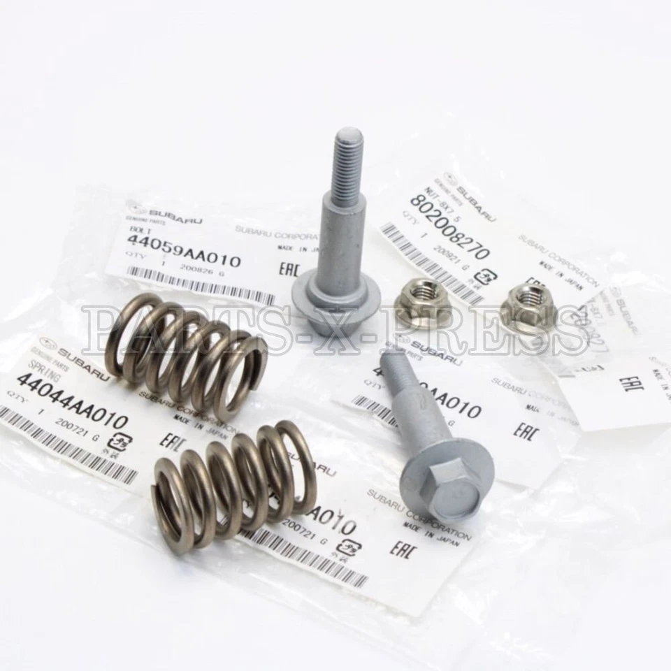 GENUINE OEM SUBARU LEGACY OUTBACK IMPREZA EXHAUST CENTER PIPE SPRING BOLT KIT - Image 2 of 4