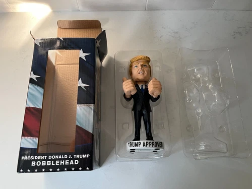 Donald Trump Bobbing Thumbs Up Trump Approved Bobblehead NIB #412 of 576