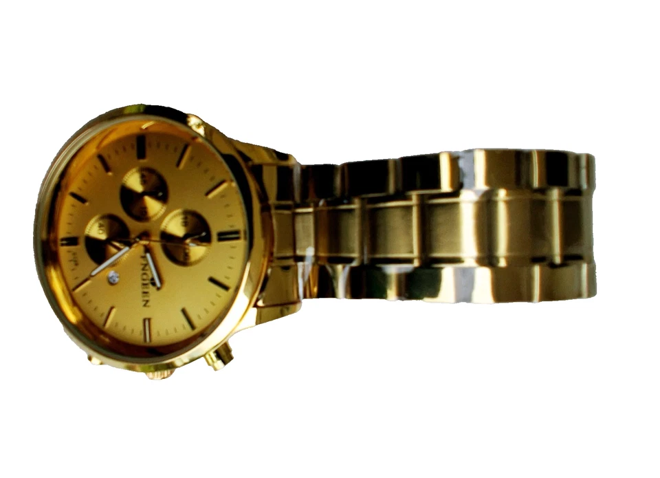 Stylish Men's gold watch - Image 4 of 4