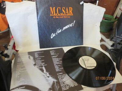 M.C.SAR & THE REAL McCOY - ON THE MOVE,First Press Germany 1990,OIS,ZYX 20174-1,