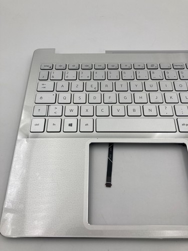 NEW GENUINE DELL INSPIRON 7591 PALMREST French BACKLIT KEYBOARD 7X80K PJ1JN - Zdjęcie 2 z 7